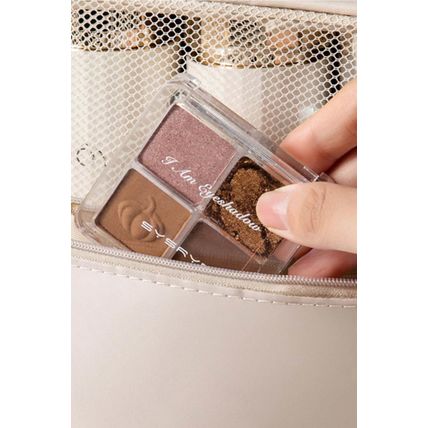 Apricot Multi-functional Make Up Organizer Travel Toiletry Bag