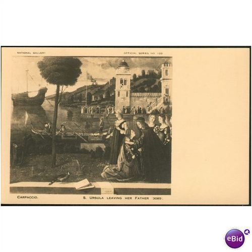 GB PC - Ursula Leaving Her Father - Carpaccio