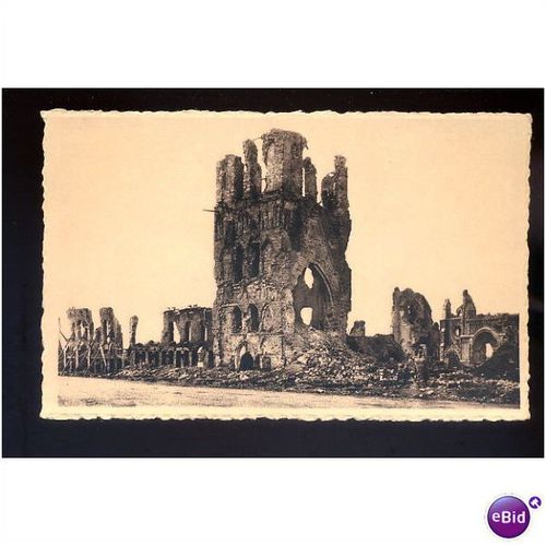 Belgium YPRES Ruins Postcard by Thill (7)