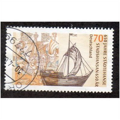 GER 2006 70c '650TH ANN OF HANSEATIC LEAGUE' FINE USED (EBID11-283)