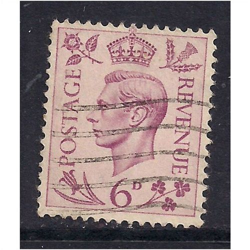 GB 1939 KGV1 6d Purple stamp SG 470.(D496 )