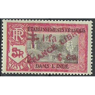 INDE (Etablissements Français) N°212 YVERT NEUF * ( MLH )