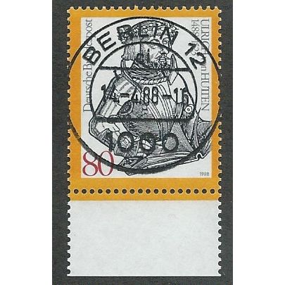 GER 1988 80pf 'ULRICH VON HUTTEN ' FINE USED (EBID49-436)
