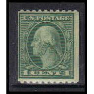 486 1c George Washington Barely Clears MNH K4494
