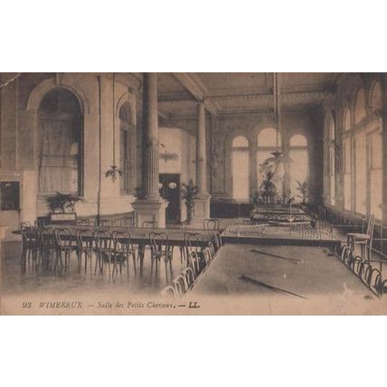 Wimereux Salle Des Petits Chevaux 1918 WW1 Postcard