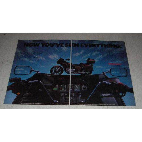 1983 Honda Gold Wing Aspencade Motorcycle Ad