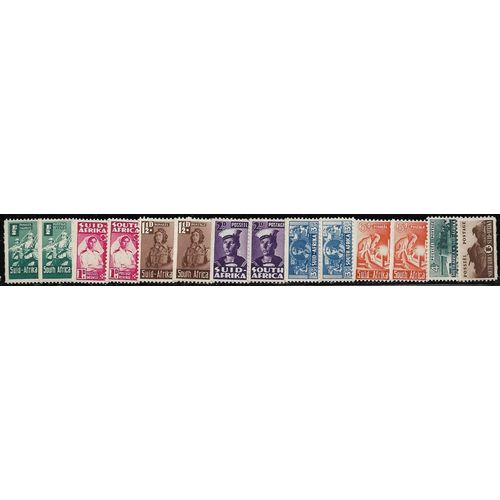 1942/1944 SG 97/104 - MNH (**) - bi-lingual singles