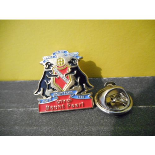 City of Mount Pearl Newfoundland Lapel Pin