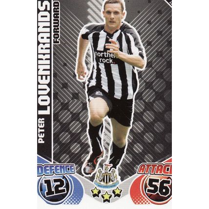 Match Attax 2010/2011 231 Peter Lovenkrands Newcastle United