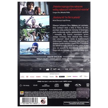 Najlepszy (DVD) 2017 Jakub Gierszal POLSKI POLISH