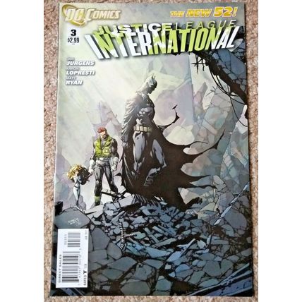 JUSTICE LEAGUE INTERNATIONAL # 3 (2011) DC COMICS NM Condition
