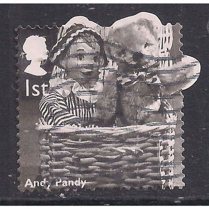 GB 2014 QE2 1st Classic Children's TV ' Andy Pandy ' used SG 3552 ( E354 )