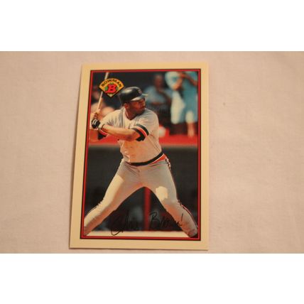 Chris Brown 1989 Bowman TIFFANY NO. 106