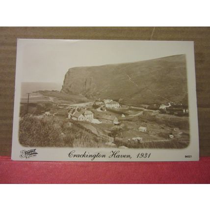 CRACKINGTON HAVEN, 1931 , CORNWALL unused repro postcard Frith collection =