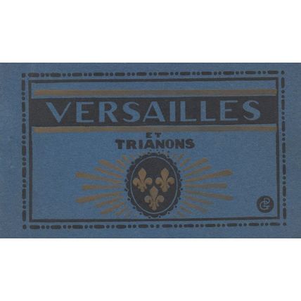 Versailles Et Trianons Antique 12x Postcard Book