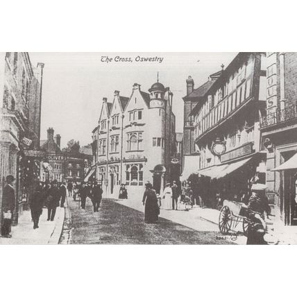 The Cross Oswestry Shropshire 1980s Daily Star Postcard