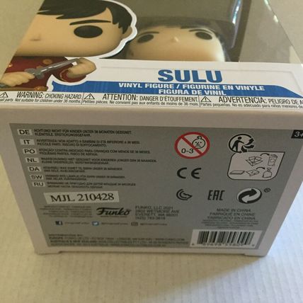 NEW Star Trek Sulu Funko Pop Figure #1140