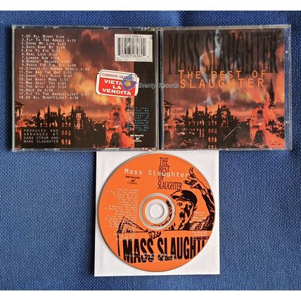 Slaughter Mass Slaughter The Best Of Slaughter 1995 Used CD Hard Rock USA