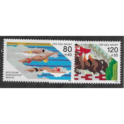 BERLIN - 1986 U/M (SET) 'OLYMPIC GAMES' (2v) (EBID66-056)