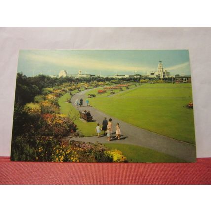 KING'S GARDENS, SOUTHPORT, LANCASHIRE unused postcard dated 1970 =