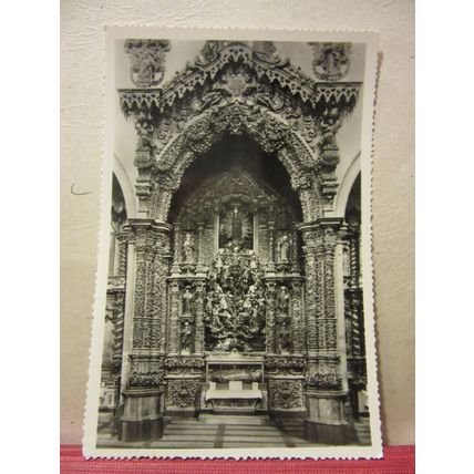 EGLISE SAINT FRANCOIS, PORTO, Portugal vintage used postcard RP 1958 pm =
