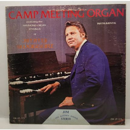 Jimmy Swaggart Camp Meeting Organ 1972 LP Vinyl Record (P9)