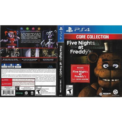 PS4 Five Nights at Freddy’s for PlayStation 4 2106721 Maximum Games 2014 Rated T