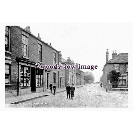 pu1588 - Hatfield , corner near Ingram Arms - Yorkshire - print 6x4