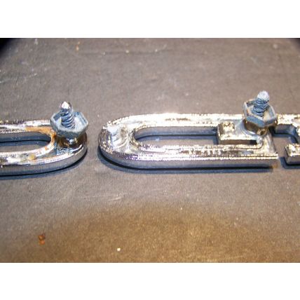 1965 1966 DODGE CORONET EMBLEMS OEM #2417825 2417826 2417828 2417829
