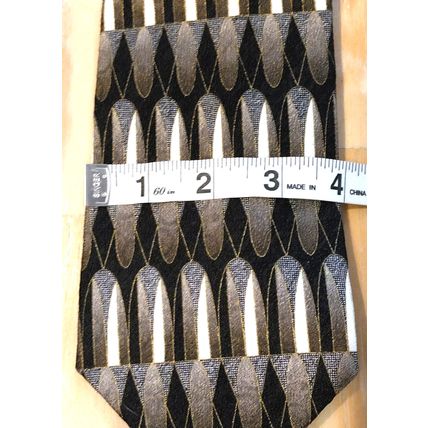 Vintage Alexander Lloyd XLong All Silk Tie Rare Design Formal Fancy Dress Tie