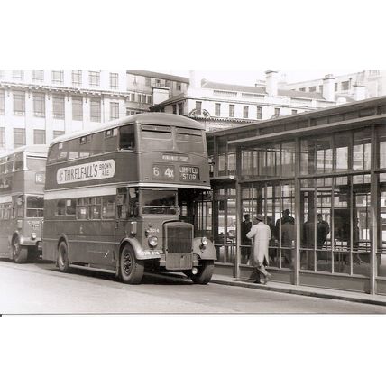 Black & White Photograph of Manchester Corporation Transport - GVR 216