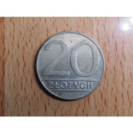 Poland 1989 20 Zlotych Coin