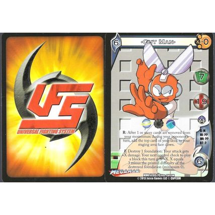 UFS Ultimate Fighting System Trading Card Dark Stalker Cut Man