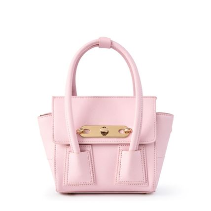 Women Genuine Leather Tote Bags Purses And Handbags Pink