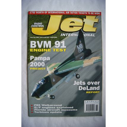 1998 Radio Control Jet International Magazine - June / July