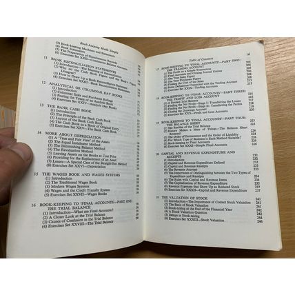 1972 "BOOK-KEEPING MADE SIMPLE" ILLUSTRATED PAPERBACK BOOK (P4)
