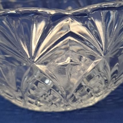 Lot 3 PASARI Indonesia GLASS Fruit/Dessert BOWLS Candy Dish PSY3