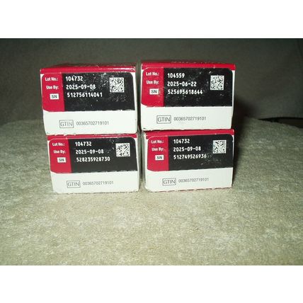accu chek guide test strips 4 boxes of 50 200 total sealed