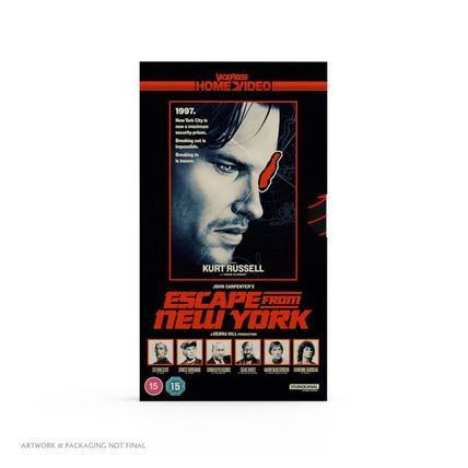 Escape From New York Limited Slipcase Edition VHS Limited to 1000 Prerelease