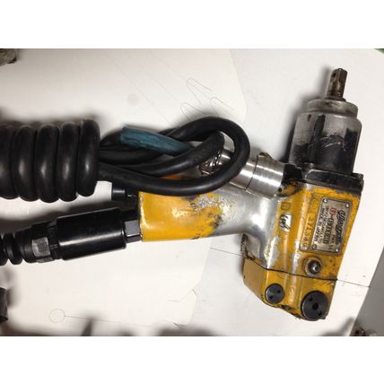 URYU U-60EC URYU-60EC,3/8" DRIVE AIR IMPULSE TORQUE WRENCH GUN,1/4" NPT,DA