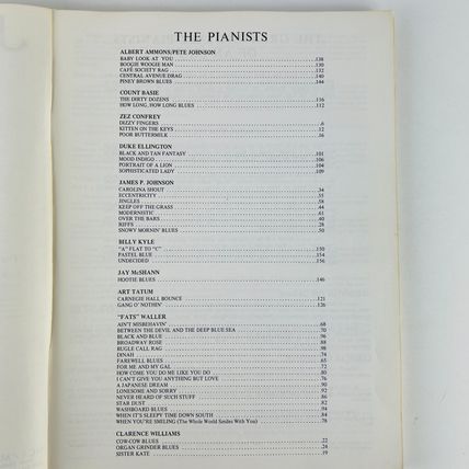Jazz, Blues, Boogie & Swing for Piano Sheet Music Songbook Paperback