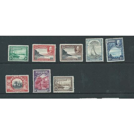 bermuda stamps sg98 sg 98 hm range to 1/d no 1/-