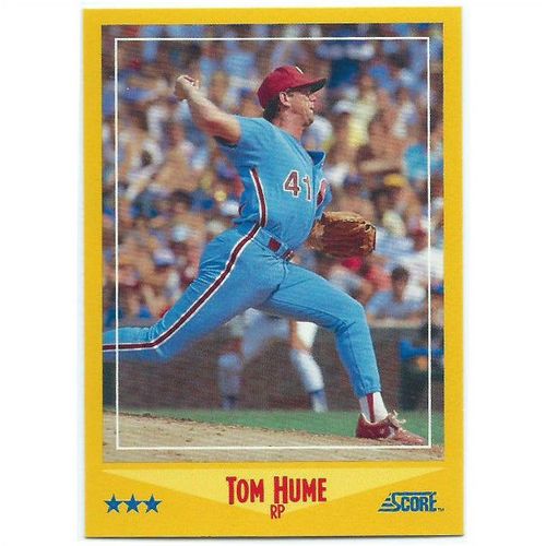 1988 Score - #494 - Tom Hume