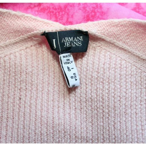 Armani Jeans Pink Sweater Size 10 uk 6 usa Womens