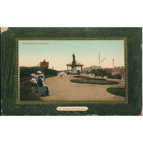 Edwardian Valentine's PC - St. Annes-on-the-Sea, Lancashire