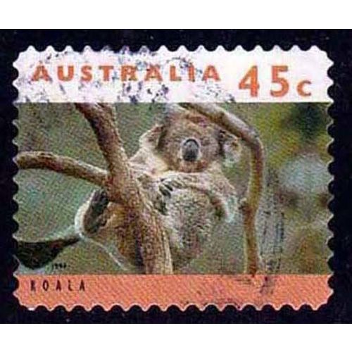Australia 1994 Animals 45c Used Stamp Koala #1..