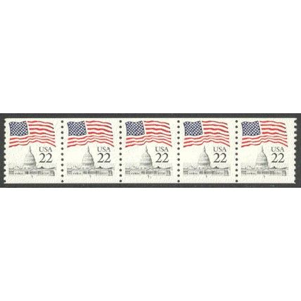 2115c 22c U.S. Flag Fine MNH PNC T1/5 V0271