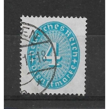 Germany.TheThirdReich.O425 4pf Blue.Fine Used.Nov21