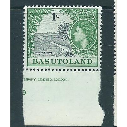 basutoland stamps watermark blk 12 . sg84 sg 84 mnh