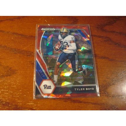 2019 Panini Prizm, 2-Cards, Cracked Ice, Red/Gold, TYLER BOYD